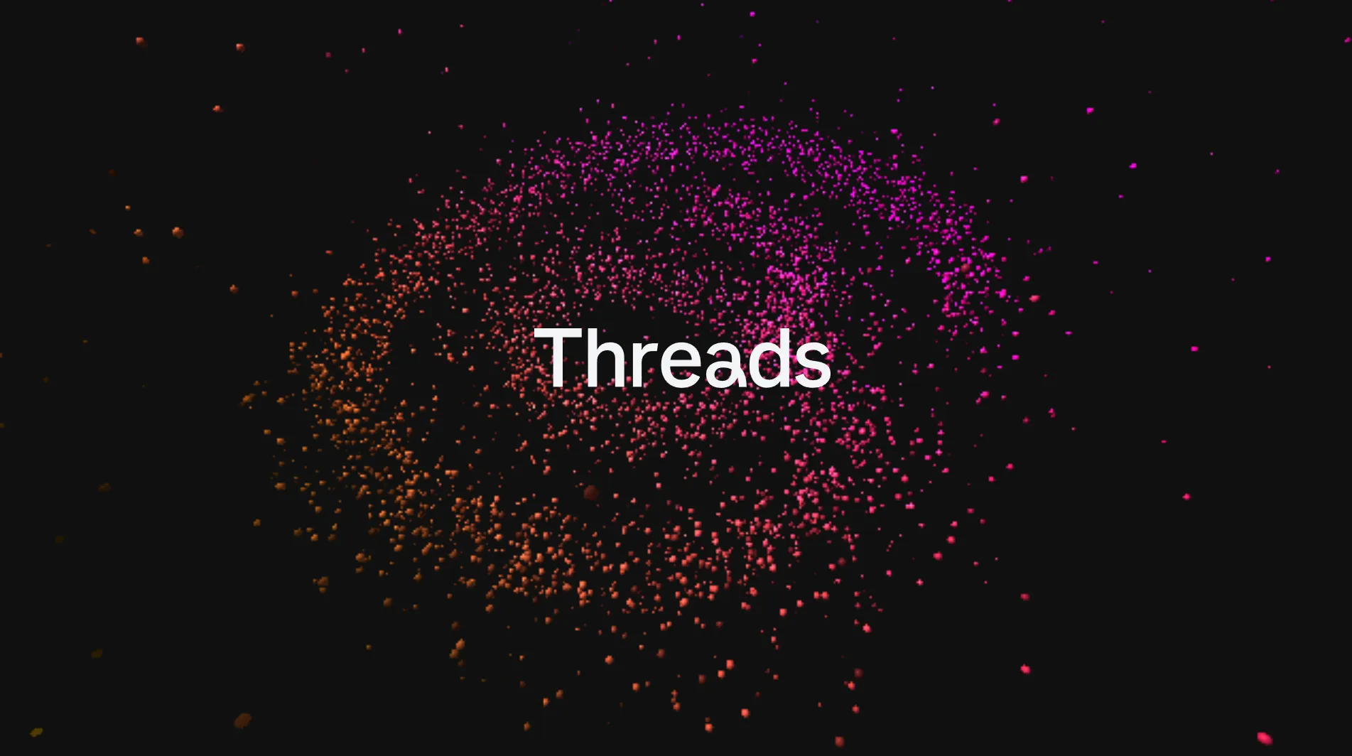 Threadsのトップページ