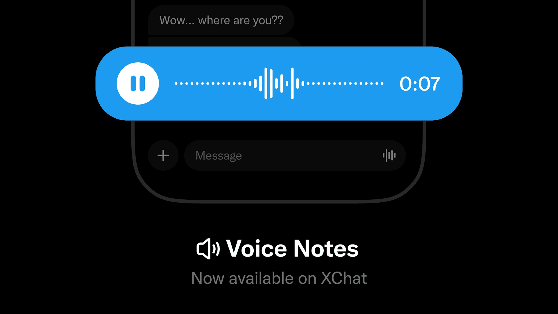 Voice Notes: Now available on XChat