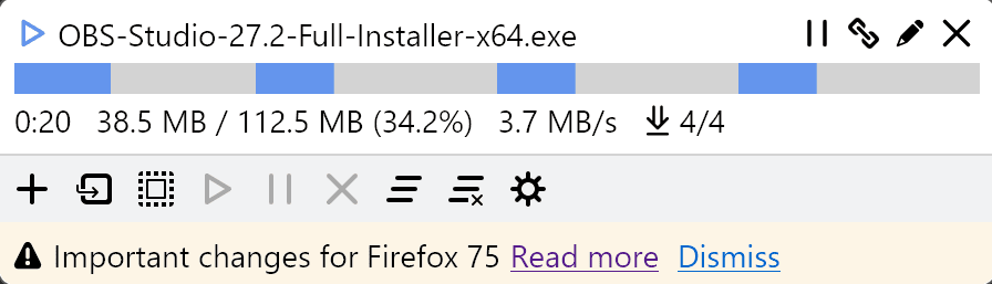 Multithreaded Download Manager